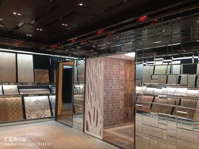 上海青浦意邦建材市场瓷砖展厅板材选购指南